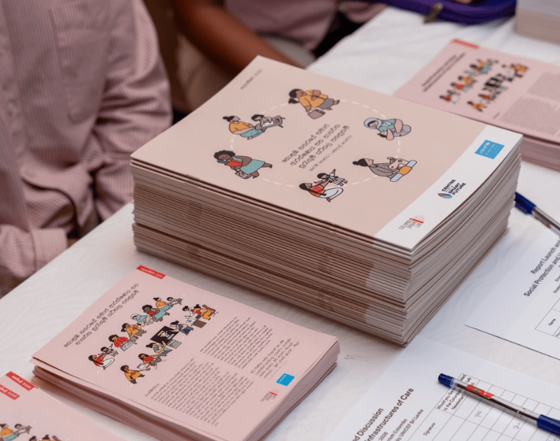 Brochures on Social Protection and Urban Infrastructures of Care