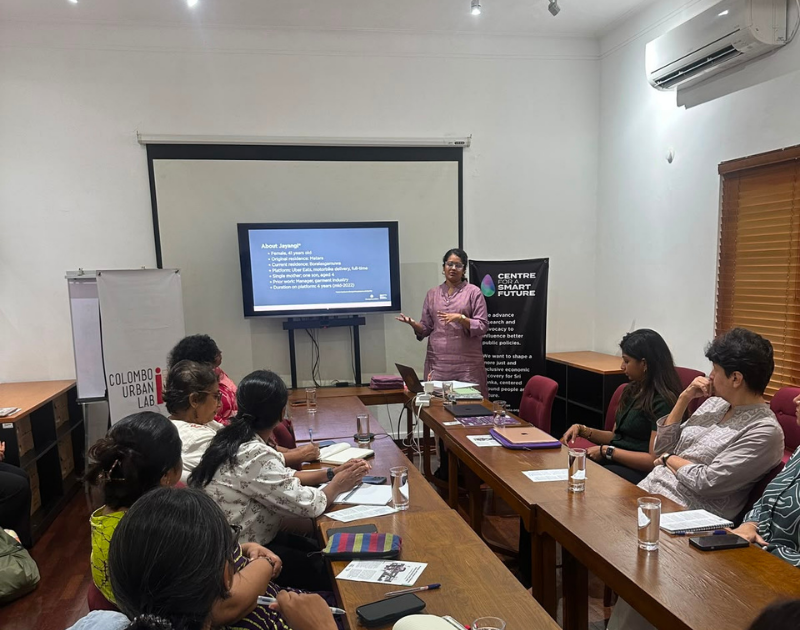 Women in Sri Lanka’s Gig Economy: Stakeholder Roundtable and Analytical Note